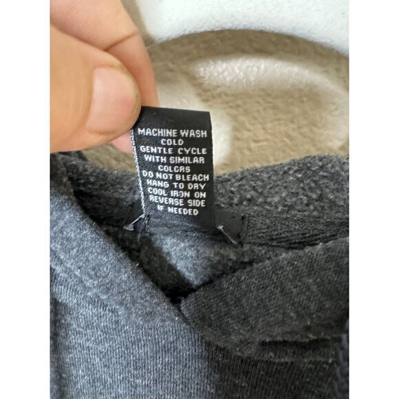 Rue 21 Women's Gray‎ Hoodie, gray hoodie, rue 21 hoodie, gray sweatshirt, - Picture 6 of 7